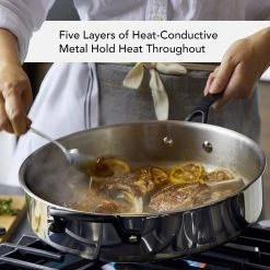 KitchenAid Non-Electrics KitchenAid Stainless Steel 5-Ply Cookware Set | 10-Piece 12 KitchenAid Non-Electrics KitchenAid Stainless Steel 5-Ply Cookware Set | 10-Piece -Le Creuset Shop 81zy5fngyvl. ac sl1500