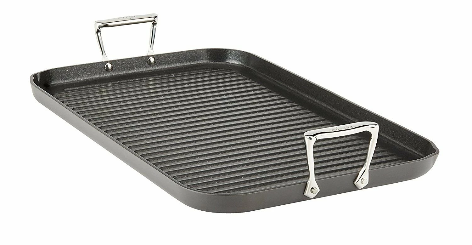 All-Clad HA1 Hard Anodzied Nonstick Grande Grille | 13" X 20" 3 All-Clad HA1 Hard Anodzied Nonstick Grande Grille | 13" X 20"
