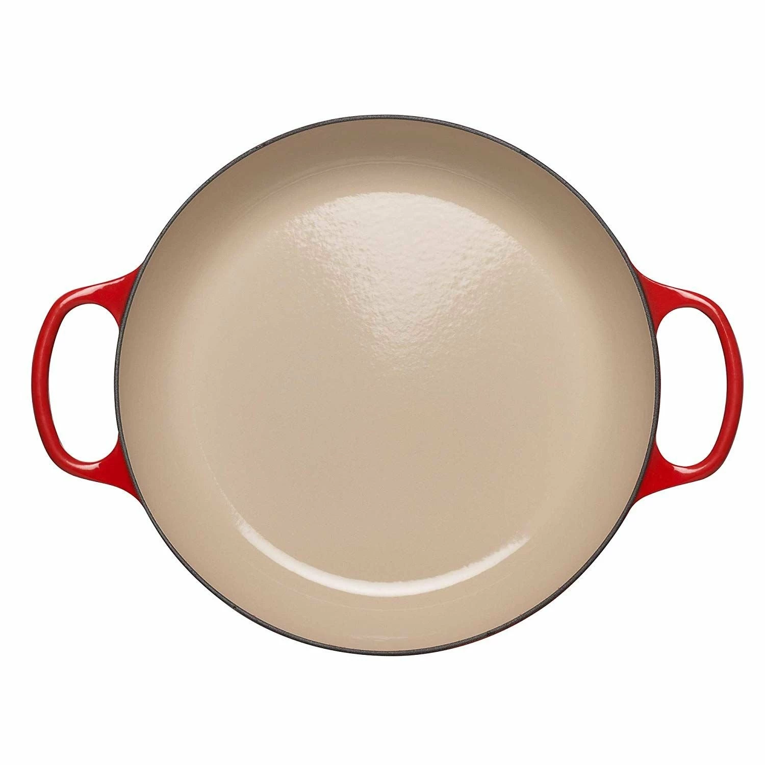 Le Creuset 2.25 Qt. Signature Enameled Cast Iron Braiser With Stainless Steel Knob | Cerise/Cherry Red 4 Le Creuset 2.25 Qt. Signature Enameled Cast Iron Braiser With Stainless Steel Knob | Cerise/Cherry Red - Image 2
