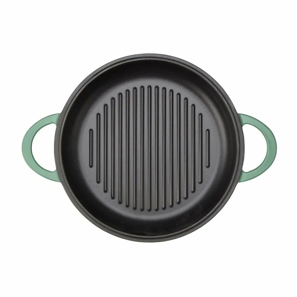 Cuisinart Chef's Classic Enameled Cast Iron 2-in-1 Multipurpose Set | Sage Green 7 Cuisinart Chef's Classic Enameled Cast Iron 2-in-1 Multipurpose Set | Sage Green - Image 5