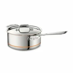 All-Clad Copper Core 5-Ply Bonded Stainless Steel Cookware Set | 10-Piece 14 All-Clad Copper Core 5-Ply Bonded Stainless Steel Cookware Set | 10-Piece -Le Creuset Shop copper3saucepan 1