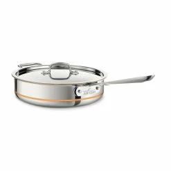 All-Clad Copper Core 5-Ply Bonded Stainless Steel Cookware Set | 7-Piece 13 All-Clad Copper Core 5-Ply Bonded Stainless Steel Cookware Set | 7-Piece -Le Creuset Shop copper3sautepan 1