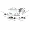 Cuisinart Matte White Stainless Steel Cookware Set | 11-Piece 1 Cuisinart Matte White Stainless Steel Cookware Set | 11-Piece -Le Creuset Shop cuisin 11 piece