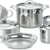 Cuisinart Chef's Classic Stainless Steel Cookware Set | 10-Piece 1 Cuisinart Chef's Classic Stainless Steel Cookware Set | 10-Piece -Le Creuset Shop cuisinart stainless steel cookware popup 1