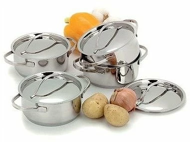 Demeyere RESTO Mini Dutch Oven Set With Lids - 0.58 Qt Each - 4 PC Set 4 Demeyere RESTO Mini Dutch Oven Set With Lids - 0.58 Qt Each - 4 PC Set - Image 2