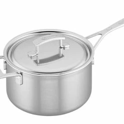 Demeyere Industry 5-Ply 10 PC Stainless Steel Cookware Set 11 Demeyere Industry 5-Ply 10 PC Stainless Steel Cookware Set -Le Creuset Shop demeyere 10 piece set 4