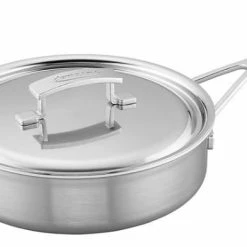 Demeyere Industry 5-Ply 10 PC Stainless Steel Cookware Set 12 Demeyere Industry 5-Ply 10 PC Stainless Steel Cookware Set -Le Creuset Shop demeyere 10 piece set 5