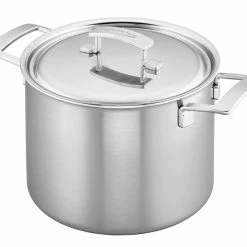 Demeyere Industry 5-Ply 10 PC Stainless Steel Cookware Set 13 Demeyere Industry 5-Ply 10 PC Stainless Steel Cookware Set -Le Creuset Shop demeyere 10 piece set 6