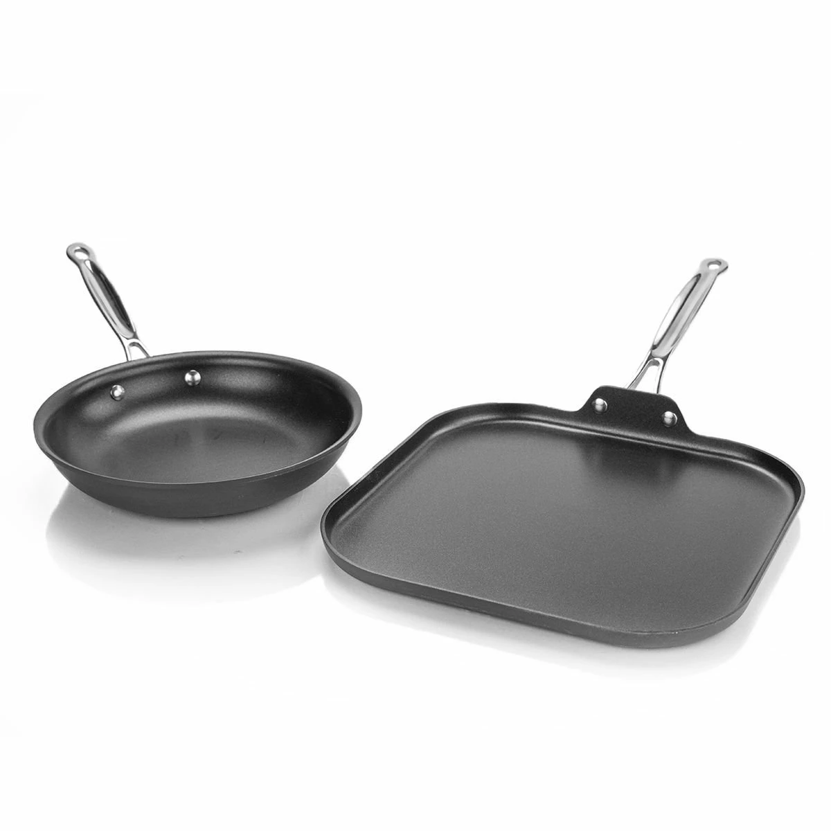 Cuisinart Chef's Classic Hard Anodized Nonstick Cookware Set | 2-piece 3 Cuisinart Chef's Classic Hard Anodized Nonstick Cookware Set | 2-piece