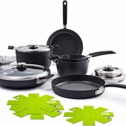 GreenPan Levels 11-Piece Nonstick Stackable Cookware Set