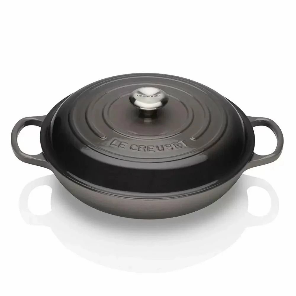 Le Creuset 7-Piece Signature Cookware Set | Oyster Grey 6 Le Creuset 7-Piece Signature Cookware Set | Oyster Grey - Image 4