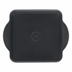 Le Creuset 9.5" Square Signature Enameled Cast Iron Grill Pan | Licorice -Le Creuset Shop licgriddle4