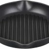 Le Creuset 9.75" Deep Round Signature Grill Pan | Licorice 2 Le Creuset 9.75" Deep Round Signature Grill Pan | Licorice -Le Creuset Shop ls2020 2520 licorice