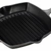 Le Creuset 10.25" Square Signature Cast Iron Grill Skillet | Oyster Grey -Le Creuset Shop ls2021 267f le creuset 10.25in square skillet oyster grey