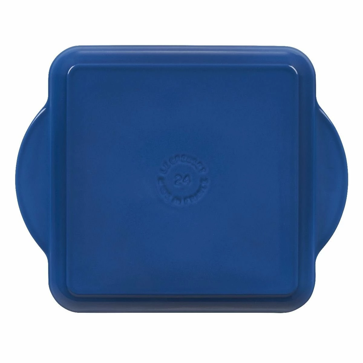 Le Creuset 9.5" Square Signature Enameled Cast Iron Grill Pan | Marseille Blue 6 Le Creuset 9.5" Square Signature Enameled Cast Iron Grill Pan | Marseille Blue - Image 4