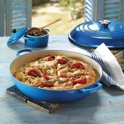 Le Creuset 2.25 Qt. Signature Enameled Cast Iron Braiser With Stainless Steel Knob | Marseille Blue 10 Le Creuset 2.25 Qt. Signature Enameled Cast Iron Braiser With Stainless Steel Knob | Marseille Blue -Le Creuset Shop marslife2