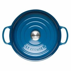Le Creuset 2.25 Qt. Signature Enameled Cast Iron Braiser With Stainless Steel Knob | Marseille Blue 9 Le Creuset 2.25 Qt. Signature Enameled Cast Iron Braiser With Stainless Steel Knob | Marseille Blue -Le Creuset Shop marsmain3