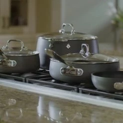 All-Clad HA1 Hard Anodized Nonstick 5-Piece Fry Pan Set 19 All-Clad HA1 Hard Anodized Nonstick 5-Piece Fry Pan Set -Le Creuset Shop maxresdefault 138 14