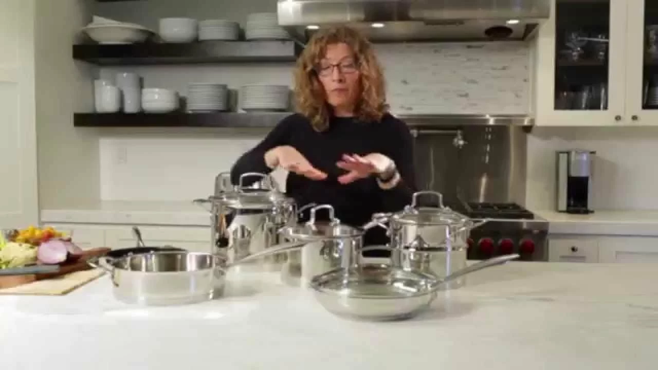 Cuisinart Matte White Stainless Steel Cookware Set | 11-Piece 4 Cuisinart Matte White Stainless Steel Cookware Set | 11-Piece - Image 2