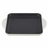 Le Creuset 9.5" Square Signature Enameled Cast Iron Griddle Pan | Meringue White -Le Creuset Shop mergriddle1