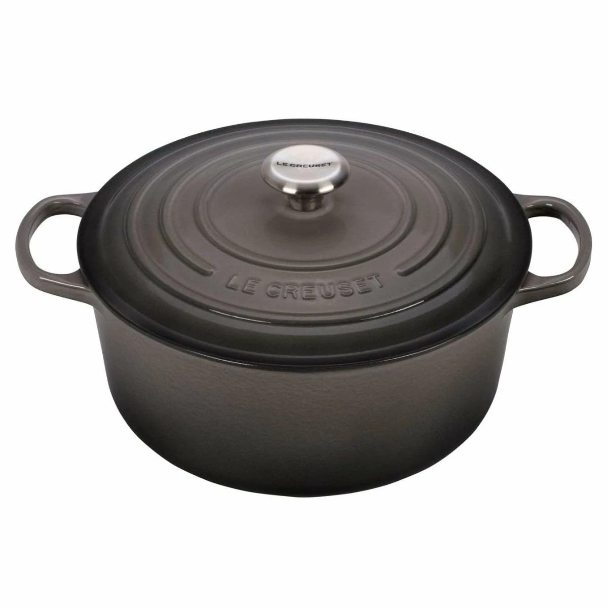 Le Creuset 10-Piece Signature Cookware Set With Stainless Steel Knobs | Oyster Grey 5 Le Creuset 10-Piece Signature Cookware Set With Stainless Steel Knobs | Oyster Grey - Image 3