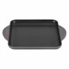 Le Creuset 9.5" Square Signature Enameled Cast Iron Griddle Pan | Oyster Grey 2 Le Creuset 9.5" Square Signature Enameled Cast Iron Griddle Pan | Oyster Grey -Le Creuset Shop oystergriddle1