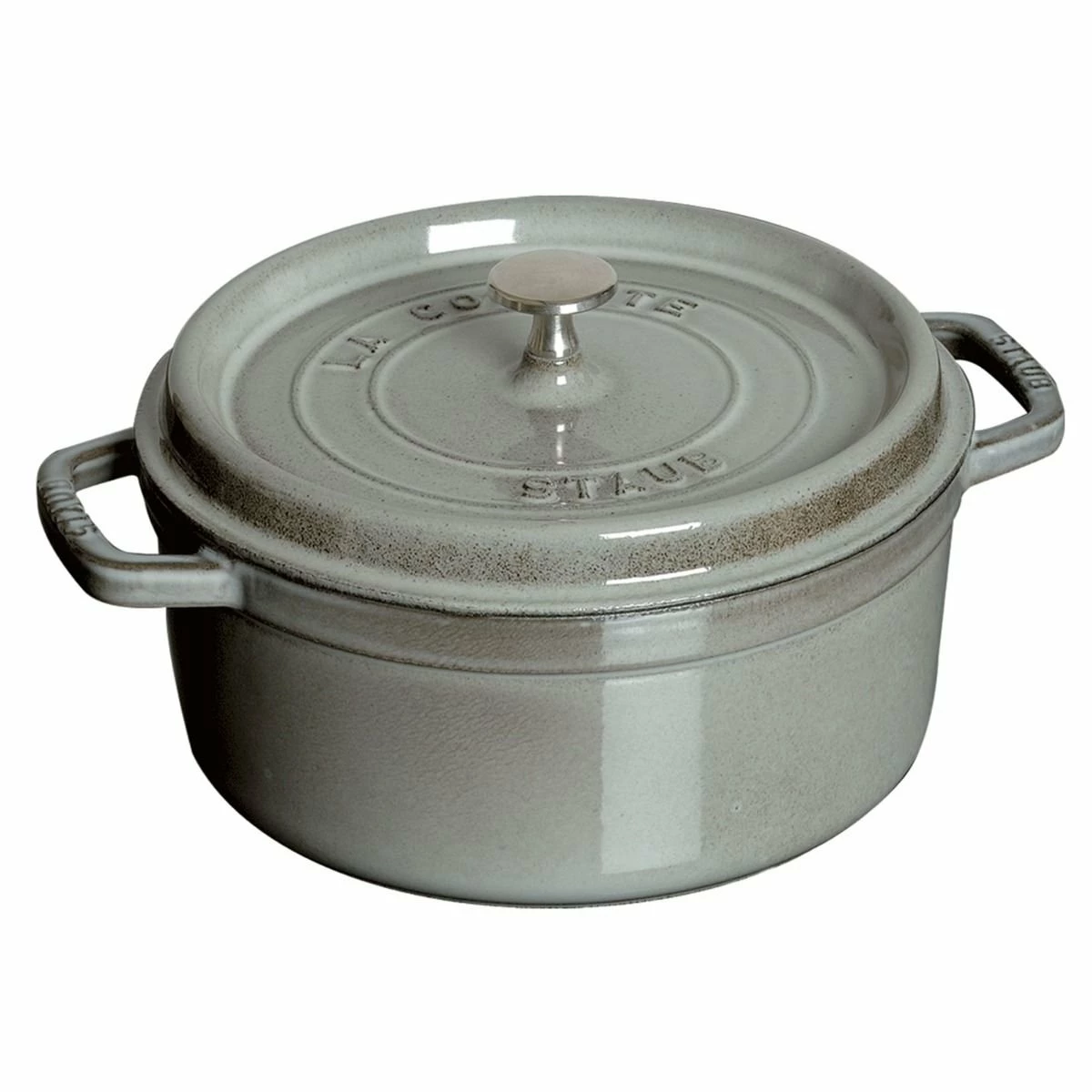 Staub 5.5 Qt. Round Cocotte/Dutch Oven | Graphite Grey 3 Staub 5.5 Qt. Round Cocotte/Dutch Oven | Graphite Grey