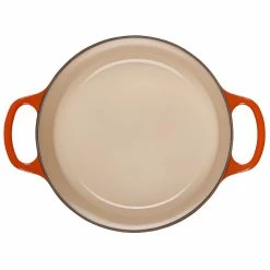 Le Creuset 3.5 Qt. Round Signature Dutch Oven With Stainless Steel Knob | Flame Orange 12 Le Creuset 3.5 Qt. Round Signature Dutch Oven With Stainless Steel Knob | Flame Orange -Le Creuset Shop rs11162 ls2501 222ss inside