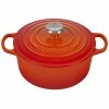 Le Creuset 4.5 Qt. Round Signature Dutch Oven With Stainless Steel Knob | Flame Orange 2 Le Creuset 4.5 Qt. Round Signature Dutch Oven With Stainless Steel Knob | Flame Orange -Le Creuset Shop rs11163 ls2501 242ss