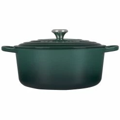 Le Creuset 9 Qt. Round Signature Dutch Oven With Stainless Steel Knob | Artichaut -Le Creuset Shop rs11301 ls2501 30795ss 2 1