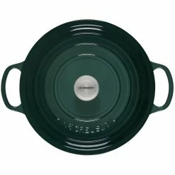 Le Creuset 9 Qt. Round Signature Dutch Oven With Stainless Steel Knob | Artichaut -Le Creuset Shop rs11302 ls2501 30795ss 3 1