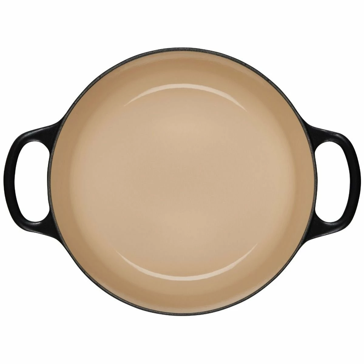 Le Creuset 3.5 Qt. Round Signature Dutch Oven With Stainless Steel Knob | Licorice 6 Le Creuset 3.5 Qt. Round Signature Dutch Oven With Stainless Steel Knob | Licorice - Image 4