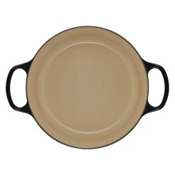 Le Creuset 5.5 Qt. Round Signature Dutch Oven With Stainless Steel Knob | Licorice -Le Creuset Shop rs11819 ls2501 2620ss 4 lpr