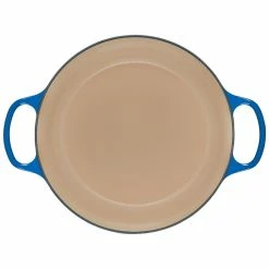 Le Creuset 7.25 Qt. Round Signature Dutch Oven With Stainless Steel Knob | Marseille Blue -Le Creuset Shop rs12405 ls2501 2859 4