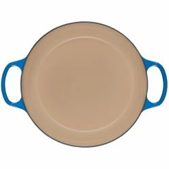 Le Creuset 9 Qt. Round Signature Dutch Oven With Stainless Steel Knob | Marseille Blue 12 Le Creuset 9 Qt. Round Signature Dutch Oven With Stainless Steel Knob | Marseille Blue -Le Creuset Shop rs12413 ls2501 3059ss 4