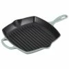 Le Creuset 10.25" Signature Square Grill Skillet | Sea Salt 2 Le Creuset 10.25" Signature Square Grill Skillet | Sea Salt -Le Creuset Shop rs14315 ls2021 26717 1