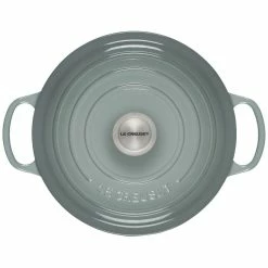 Le Creuset 5.5 Qt. Round Signature Dutch Oven With Stainless Steel Knob | Sea Salt 14 Le Creuset 5.5 Qt. Round Signature Dutch Oven With Stainless Steel Knob | Sea Salt -Le Creuset Shop rs17061 ls2501 26717ss 3