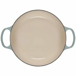 Le Creuset 7.25 Qt. Round Signature Dutch Oven With Stainless Steel Knob | Sea Salt 13 Le Creuset 7.25 Qt. Round Signature Dutch Oven With Stainless Steel Knob | Sea Salt -Le Creuset Shop rs17066 ls2501 28717ss 4