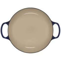 Le Creuset Olive Branch Collection 3.5 Qt. Signature Braiser | Indigo Blue 12 Le Creuset Olive Branch Collection 3.5 Qt. Signature Braiser | Indigo Blue -Le Creuset Shop rs17123 ls2532 3078ob 4
