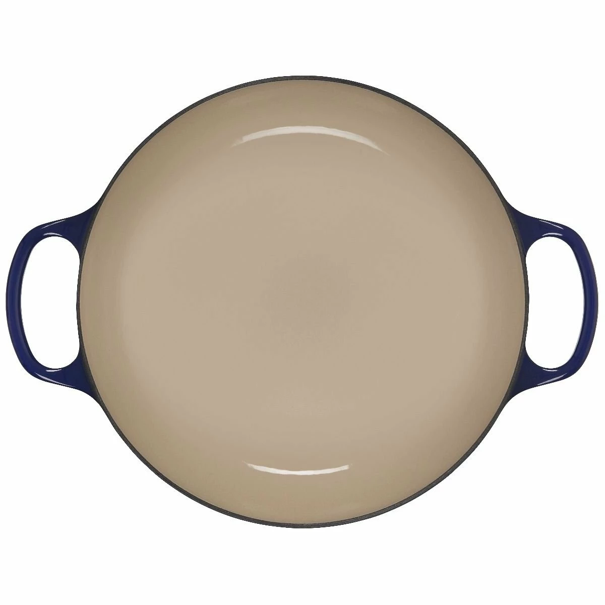 Le Creuset Olive Branch Collection 3.5 Qt. Signature Braiser | Indigo Blue 6 Le Creuset Olive Branch Collection 3.5 Qt. Signature Braiser | Indigo Blue - Image 4