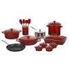 Le Creuset 20-Piece Mixed Material Cookware Set | Cerise 2 Le Creuset 20-Piece Mixed Material Cookware Set | Cerise -Le Creuset Shop rs17185 ms2220 67