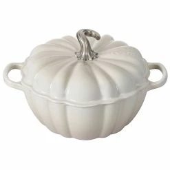Le Creuset Shop 3 Le Creuset 4 Qt. Pumpkin Cocotte | Meringue