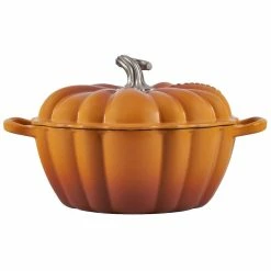 Le Creuset 4 Qt. Pumpkin Cocotte | Persimmon 9 Le Creuset 4 Qt. Pumpkin Cocotte | Persimmon -Le Creuset Shop rs17339 220714 lcp2046
