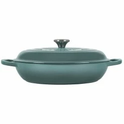 Le Creuset 5 Qt. Signature Enameled Cast Iron Braiser With Stainless Steel Knob | Sea Salt 8 Le Creuset 5 Qt. Signature Enameled Cast Iron Braiser With Stainless Steel Knob | Sea Salt -Le Creuset Shop rs17355 rs12502 ls2532 32717ss 2p lpr