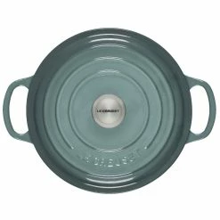 Le Creuset 3.5 Qt. Round Signature Dutch Oven With Stainless Steel Knob| Sea Salt 12 Le Creuset 3.5 Qt. Round Signature Dutch Oven With Stainless Steel Knob| Sea Salt -Le Creuset Shop rs17360 rs11197 ls2501 22717ss 3p