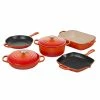 Le Creuset 7-Piece Signature Cookware Set | Flame Orange 2 Le Creuset 7-Piece Signature Cookware Set | Flame Orange -Le Creuset Shop rs18019 sevenpiece flame lpr
