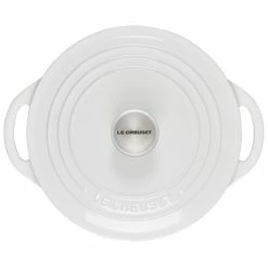 Le Creuset 2.75 Qt. Shallow Round Dutch Oven | White 9 Le Creuset 2.75 Qt. Shallow Round Dutch Oven | White -Le Creuset Shop rs18932 l2545 2216ss 3