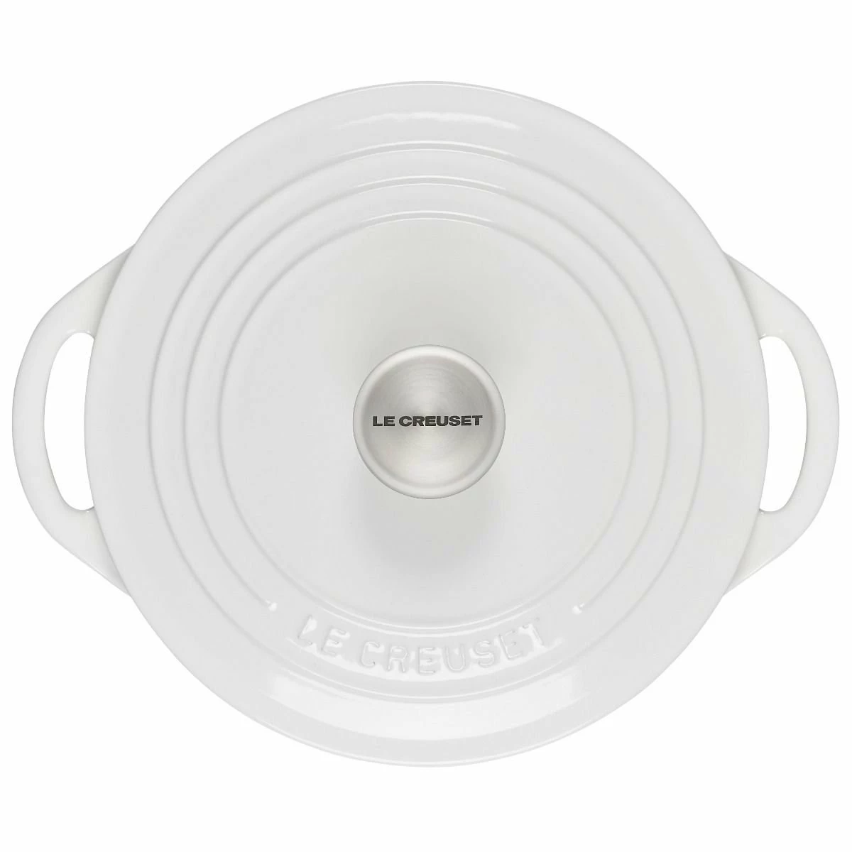 Le Creuset 2.75 Qt. Shallow Round Dutch Oven | White 5 Le Creuset 2.75 Qt. Shallow Round Dutch Oven | White - Image 3
