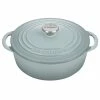 Le Creuset 2.75 Qt. Shallow Round Dutch Oven | Sea Salt -Le Creuset Shop rs18938 l2545 22717ss