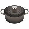 Le Creuset 2 Qt. Round Signature Cast Iron Dutch Oven With Stainless Steel Knob | Oyster Grey 2 Le Creuset 2 Qt. Round Signature Cast Iron Dutch Oven With Stainless Steel Knob | Oyster Grey -Le Creuset Shop rs6767 ls2501 187fss lpr